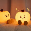 Pumpkin Silicone Pat Lamp - Relaxing Light, Sleep Timer, Soft Touch, Three Brightness Levels