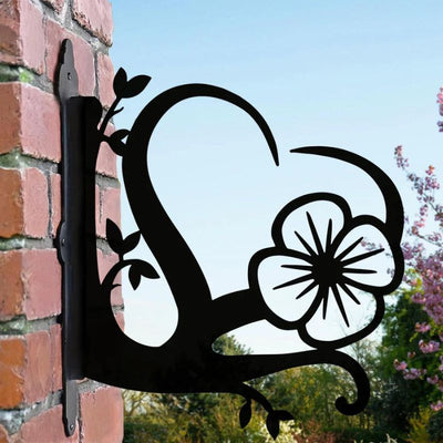 Flower and Heart Hanging Plant Stand PS095