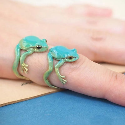 Tree Frog Ring - Buy 2 Free Shipping