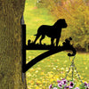 Rottweiler Metal Hanging Bracket Plant Stand PS075