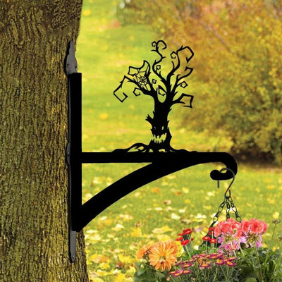 Halloween Dead Tree Metal Hanging Bracket Plant Stand PS145