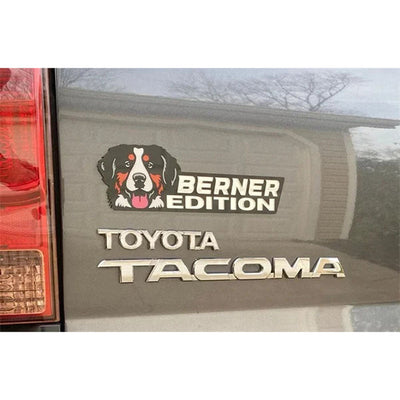 Dog Car Badge Laser Cutting Car Emblem