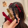 Flocking Braided Hair Clips