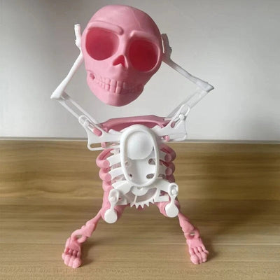 Clockwork Dancing Skull Toy