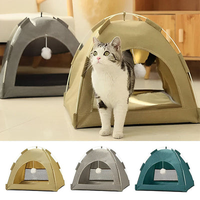 Waterproof Portable Outdoor Cat Tent Bed