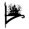 Halloween Castle Metal Hanging Bracket Plant Stand PS163