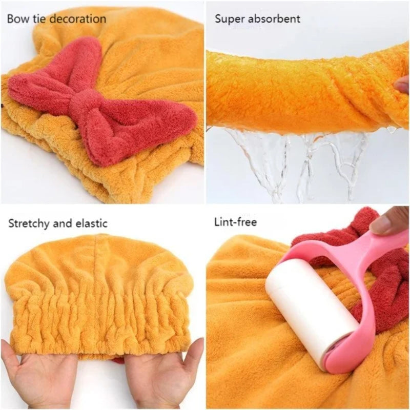 New Super Absorbent Hair Towel Wrap for Wet Hair