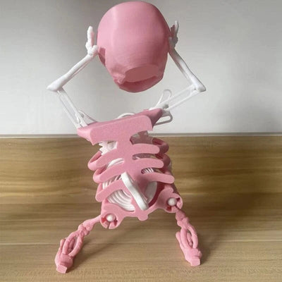 Clockwork Dancing Skull Toy