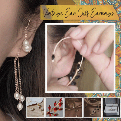 Vintage Ear Cuff Earrings