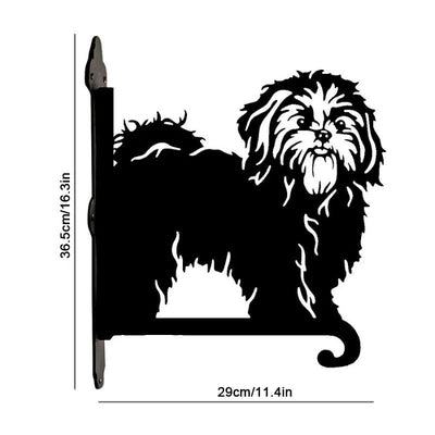 Shih Tzu Metal Hanging Bracket Plant Stand PS014