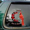 Cardinal Sticker - My Big Piece of Heart Decal🐦