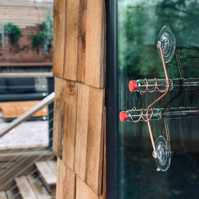 Geometric Window Hummingbird Feeder🐦