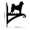 Akita Dog Metal Hanging Bracket Plant Stand PS031