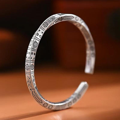 Nordic Silver Viking Bracelet