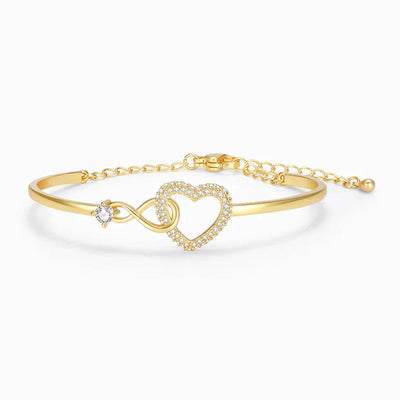 Mother Daughter – Infinity Heart Bracelet