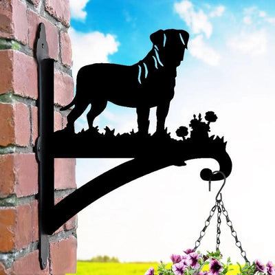 Bullmastiff Metal Hanging Bracket Plant Stand PS086