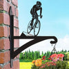 Cyclist Metal Hanging Bracket Plant Stand PS068