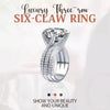 3-Carat Super Flash Moissanite Ring