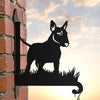 English Bull Terrier Metal Hanging Bracket Plant Stand PS038