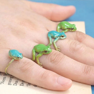 Tree Frog Ring - Buy 2 Free Shipping