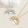 Be Kind...Of A Bi♥ch - Personalized CZ Heart Locket Necklace