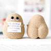 Handmade Emotional Support Gift - Life Potato - Light Brown