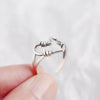 Sterling Silver Heart Wire Ring