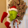 How the Christmas thief Stole Christmas Burlap Wreath