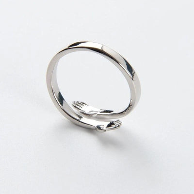 [A Great Personalized Gift, 50% OFF] Couple Hug Ring