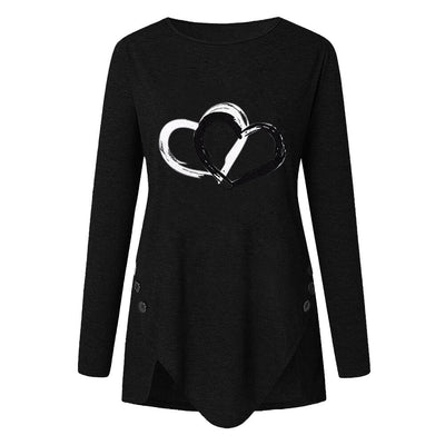 Stealing Hearts Long-Sleeved Top