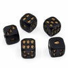 😍😍Christmas Sale 50%OFF-Handmade Black Skull Dice(5PCS)Buy 2 Free Shipping