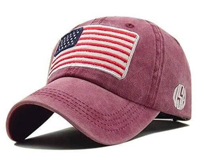 American Flag Baseball Cap USA Flag Trucker Hat