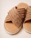 Cleo Espadrille Slides (3 COLORS)