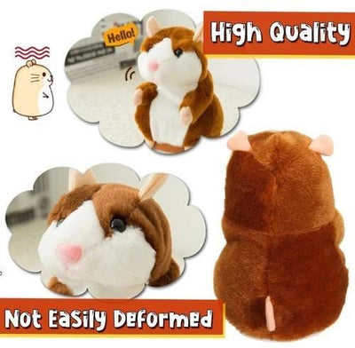 【50% Off Summer Promotion】Talking Hamster-Repeat Anything It Hears