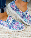 Tie Dye Slip On Sneakers