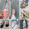 Women's Canvas Lace-Up Loafers